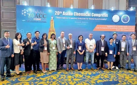 මහාචාර්ය ජනිතා ඒ. ලියනගේ ආසියානු රසායනික සංගම් සම්මේලනයේ විධායක කමිටුවට තේරේ!