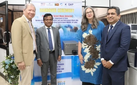 අමෙරිකා එක්සත් ජනපදය ශ්‍රී ලංකාවේ මත්ද්‍රව්‍ය නිවාරණයට සහය දක්වයි.